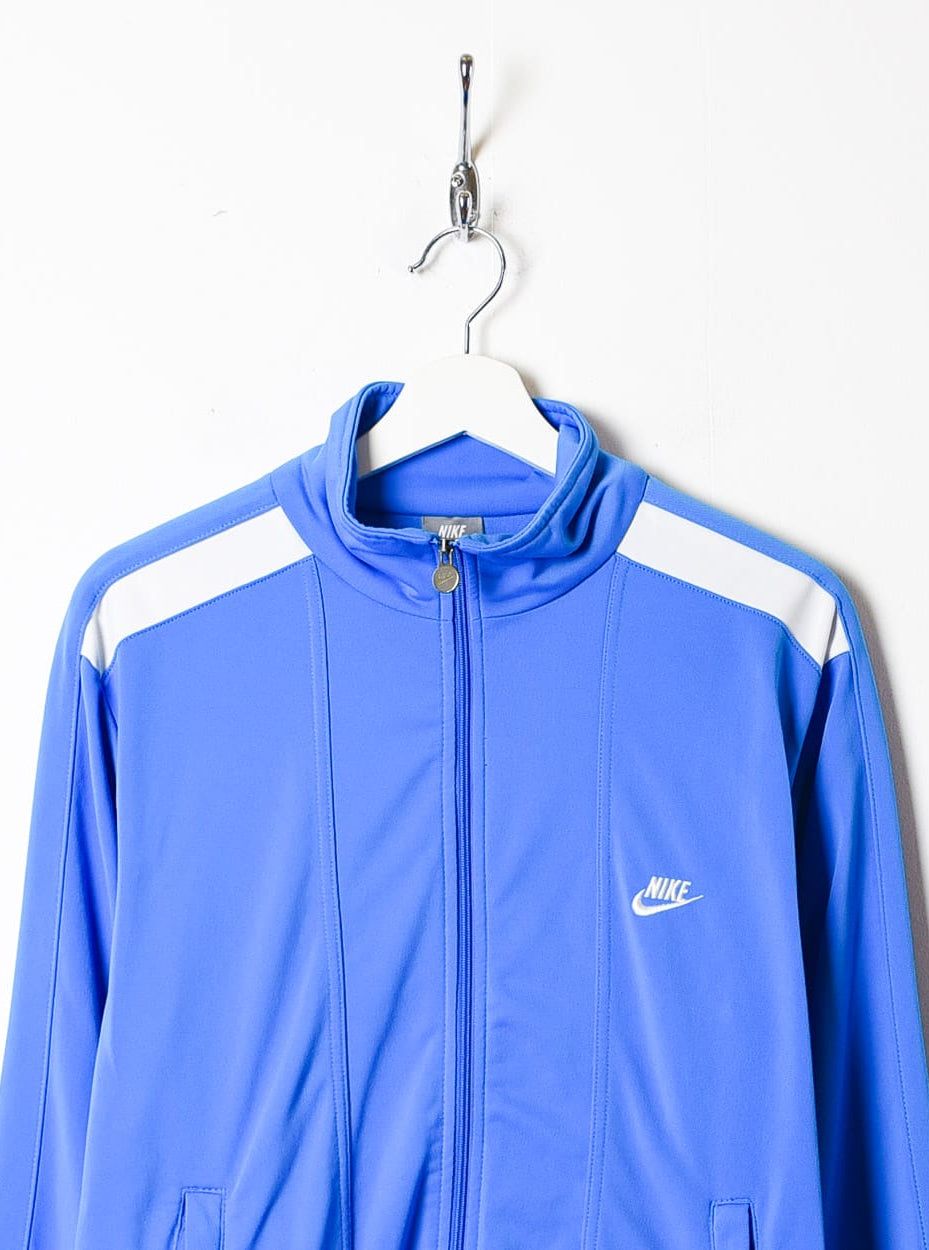 Blue Nike Tracksuit Top - Small