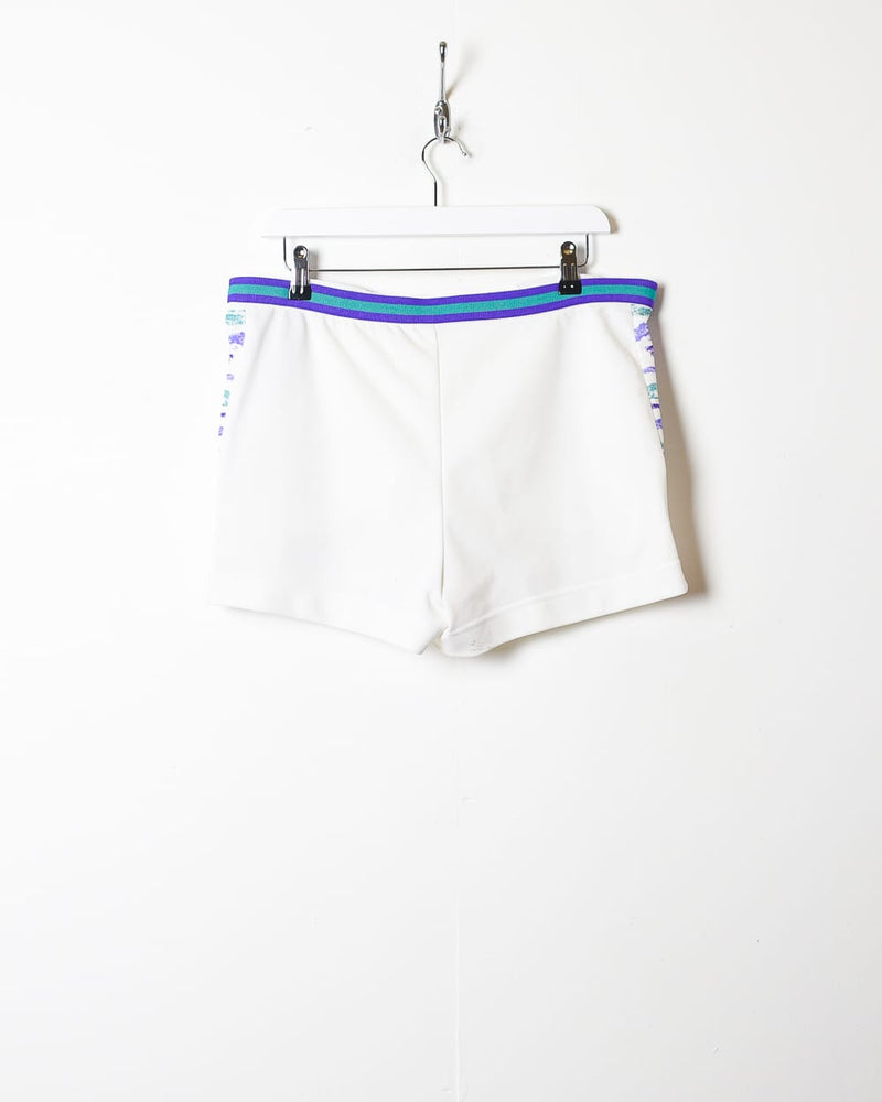 White Fila Tennis Shorts - Large Women's