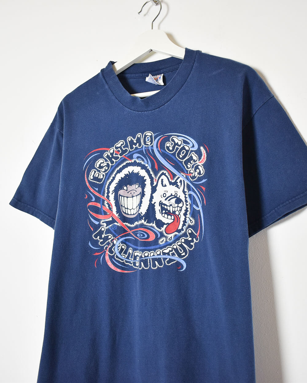 Navy Eskimo Joes Millennium T-Shirt - Medium