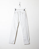 White Levi's 501 Jeans - W26 L32