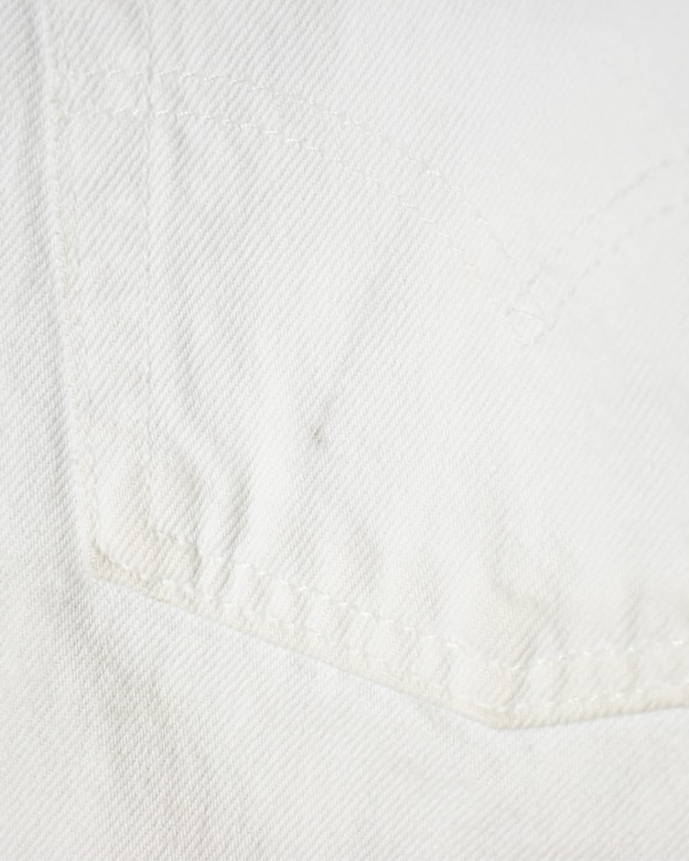 White Levi's 501 Jeans - W26 L32