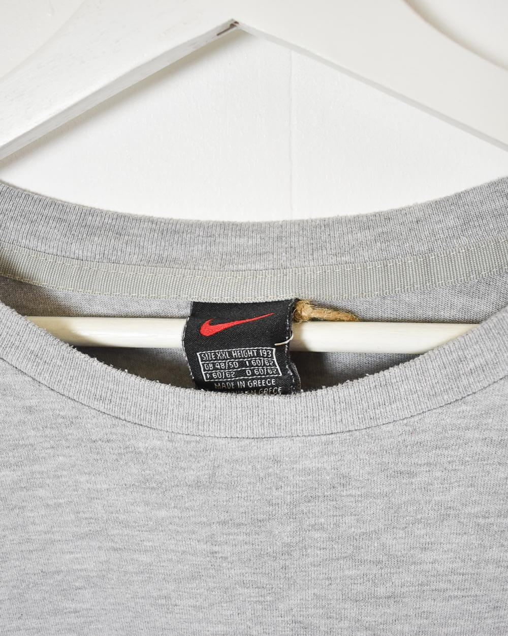 Stone Nike Sweatshirt - XX-Large