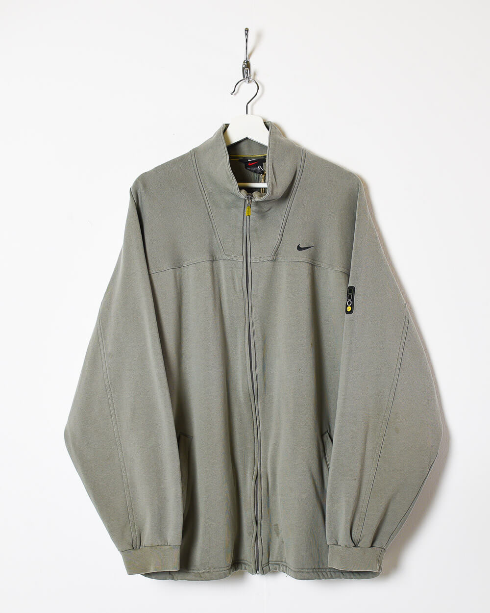 Neutral Nike Zip-Through Sweatshirt - XX-Large