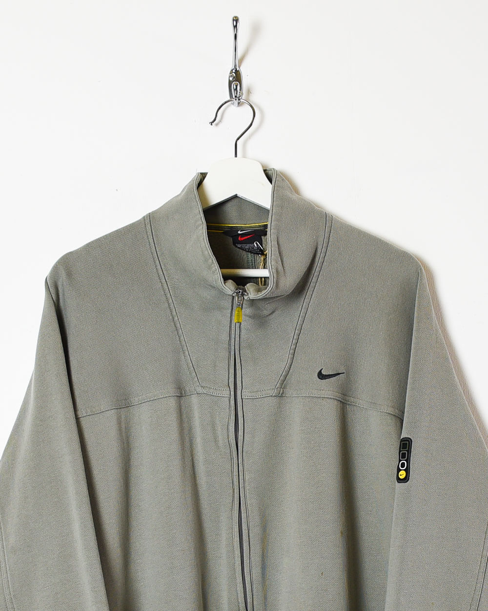 Neutral Nike Zip-Through Sweatshirt - XX-Large