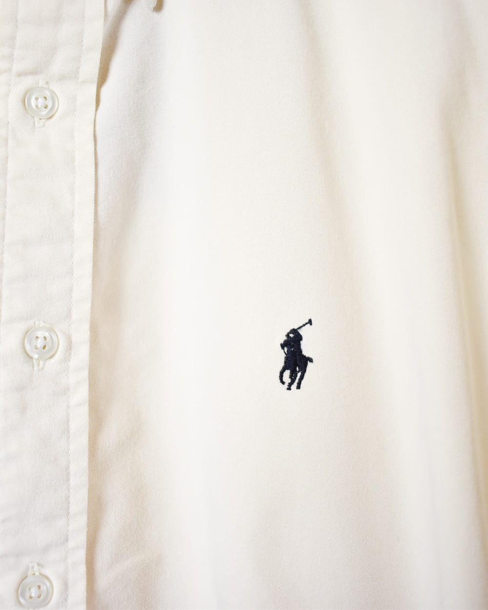 Neutral Polo Ralph Lauren Short Sleeved Shirt - Medium