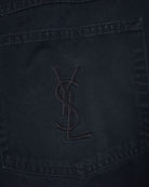 Black Yves Saint Laurent Jeans - W36 L32