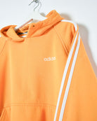 Orange Adidas Hoodie - Small