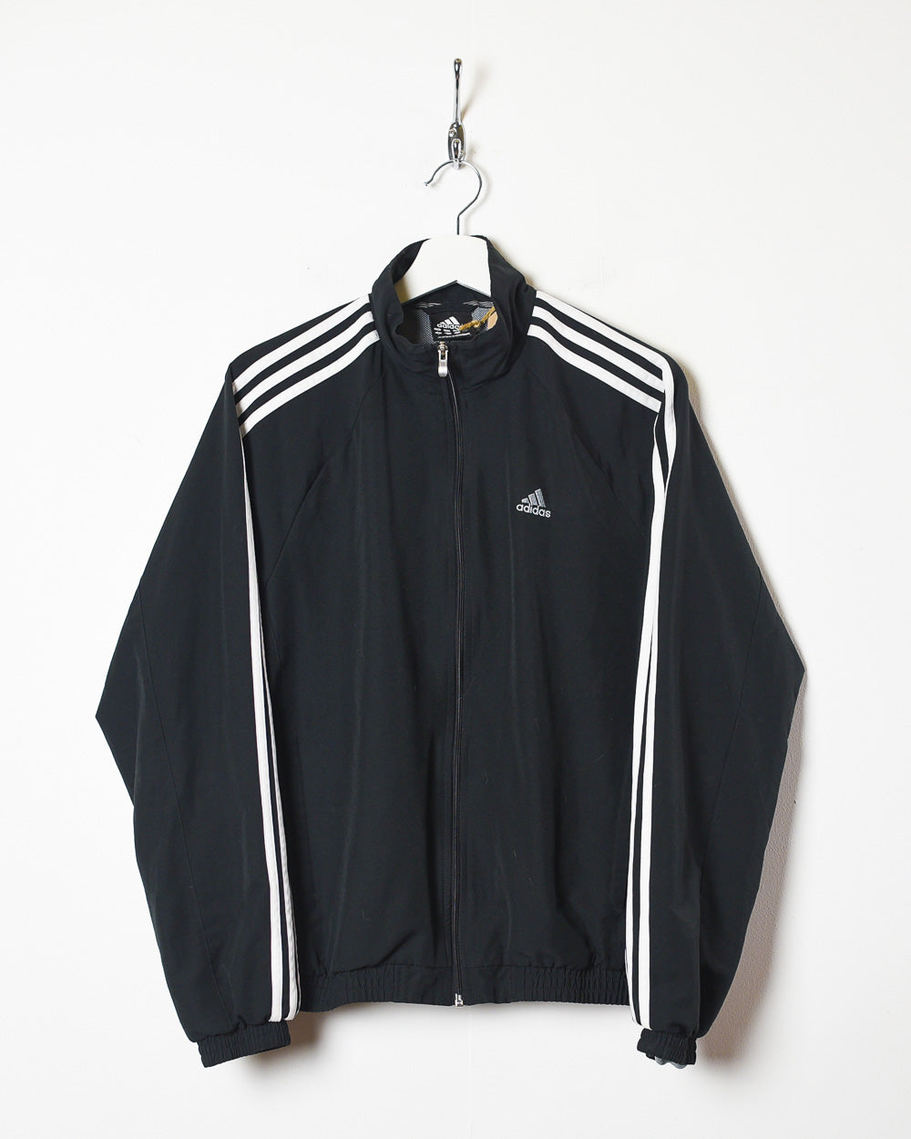 Black Adidas Windbreaker Jacket - Small