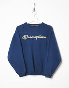 Navy Champion Sweatshirt - Small