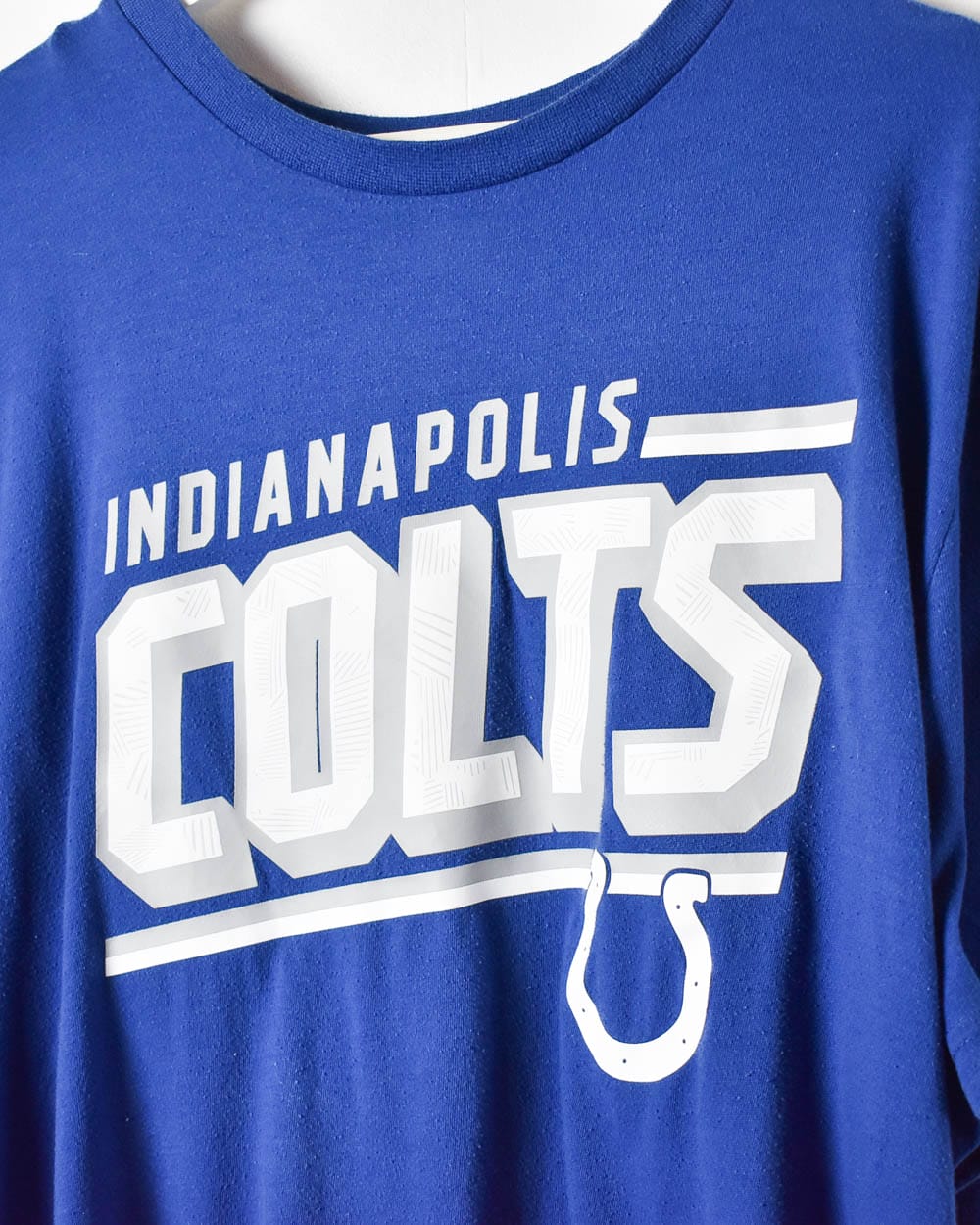 Blue Indianapolis Colts T-Shirt - Large