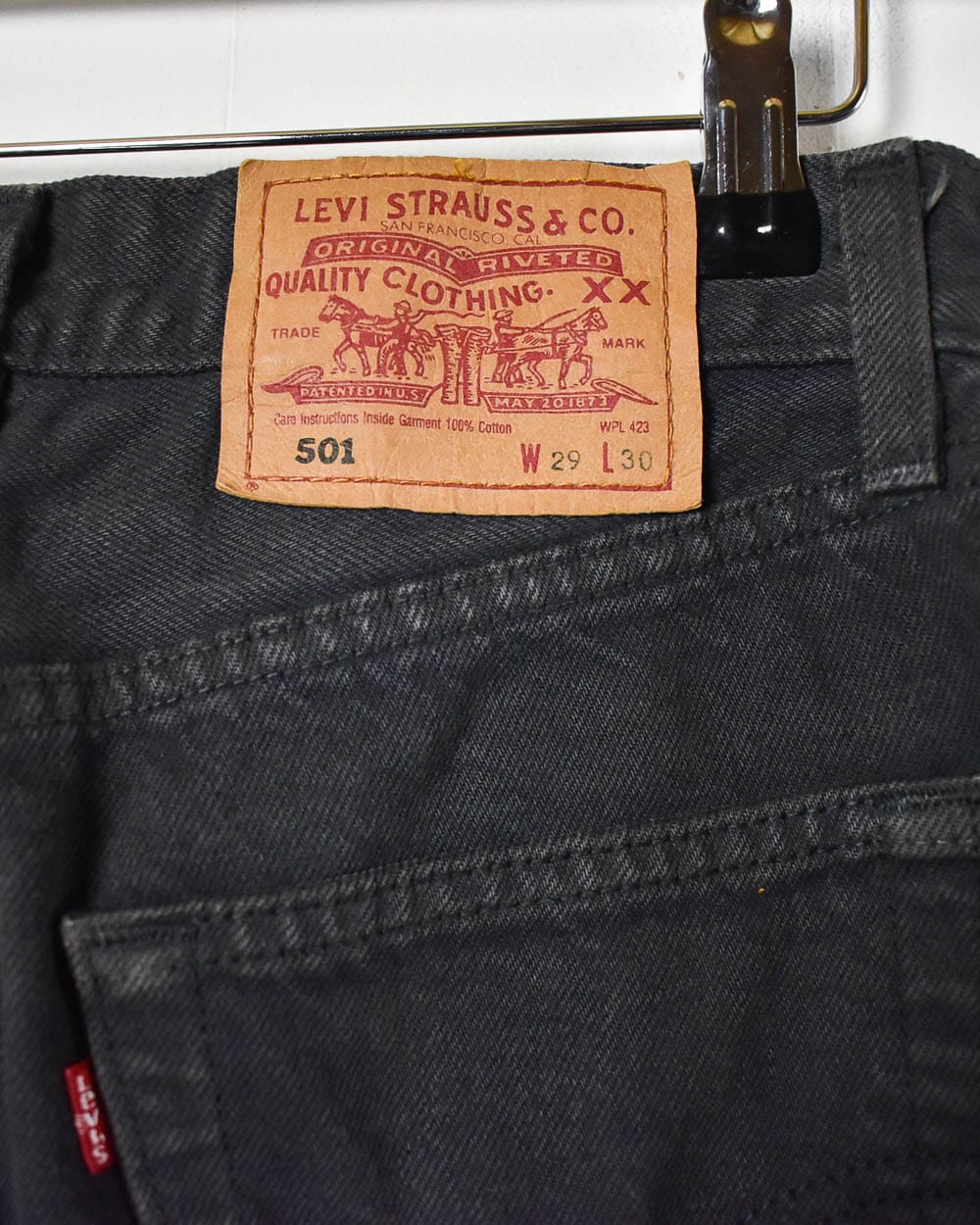 Black Levi's 501 Jeans - W29 L30