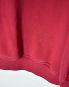 Red Nike Classic Sports Sweatshirt - Medium