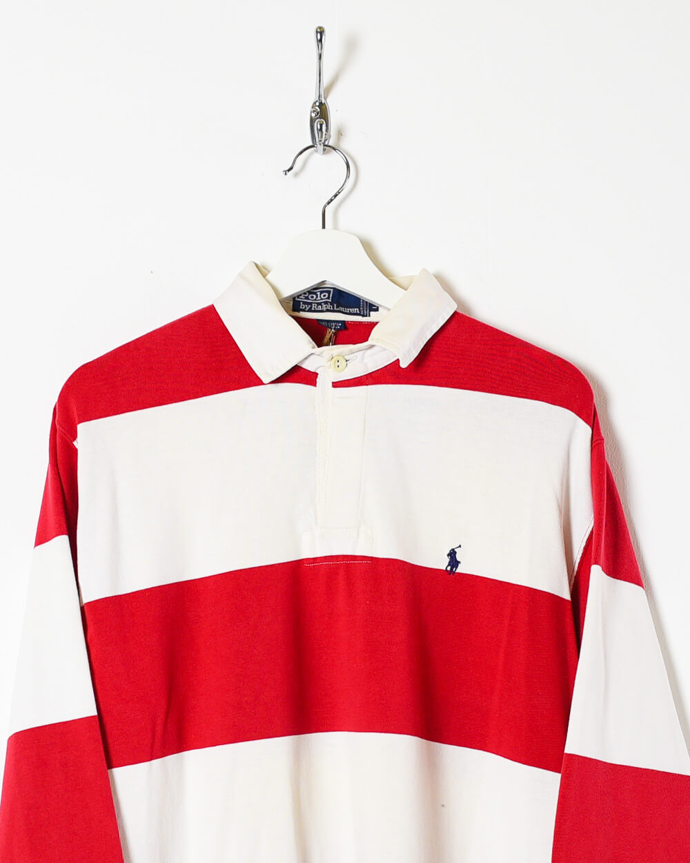 Red Ralph Lauren Rugby Shirt - Large