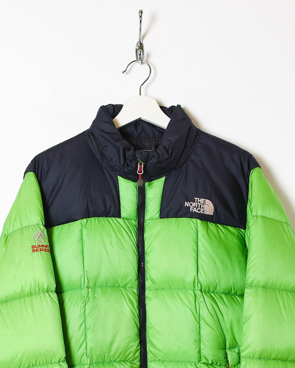 Green The North Face Summit Series 800 Down Puffer Jacket - Small