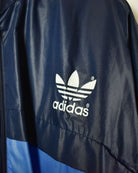 Blue Adidas 80s Windbreaker Jacket - Small