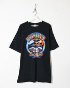 Black Boswell's Harley Davidson Motorcycles T-Shirt - XX-Large