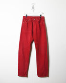 Red Levi's USA 501 Jeans - W31 L34