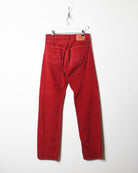 Red Levi's USA 501 Jeans - W31 L34