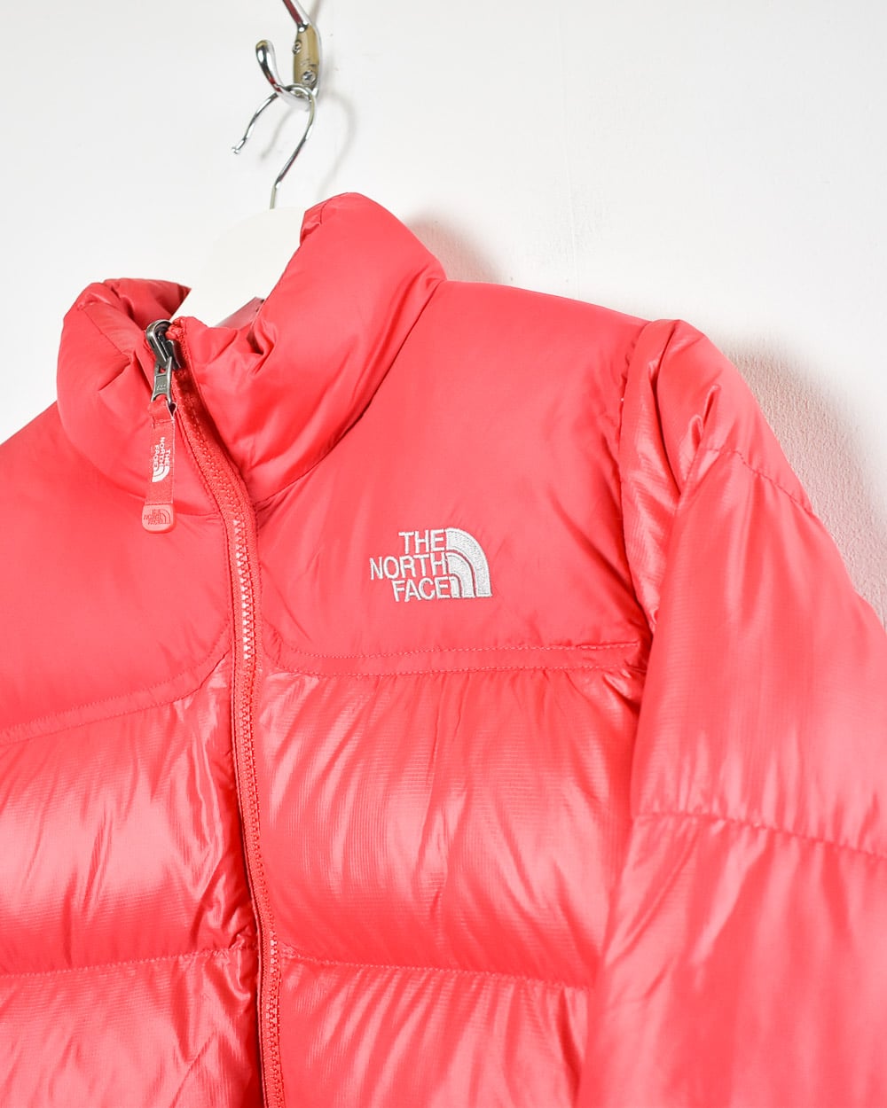 Red The North Face Nuptse 700 Down Puffer Jacket - Small Women's