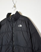 Black The North Face 550 Down Puffer Jacket - Medium