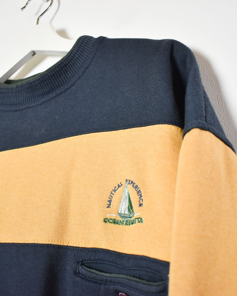 Navy Vintage Nautical Experience Sweatshirt - Small