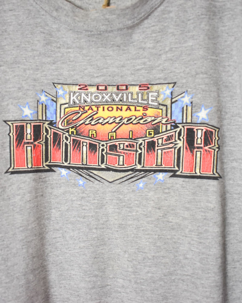 Stone 2005 Knoxville Nationals Champions Kinser T-Shirt - XX-Large