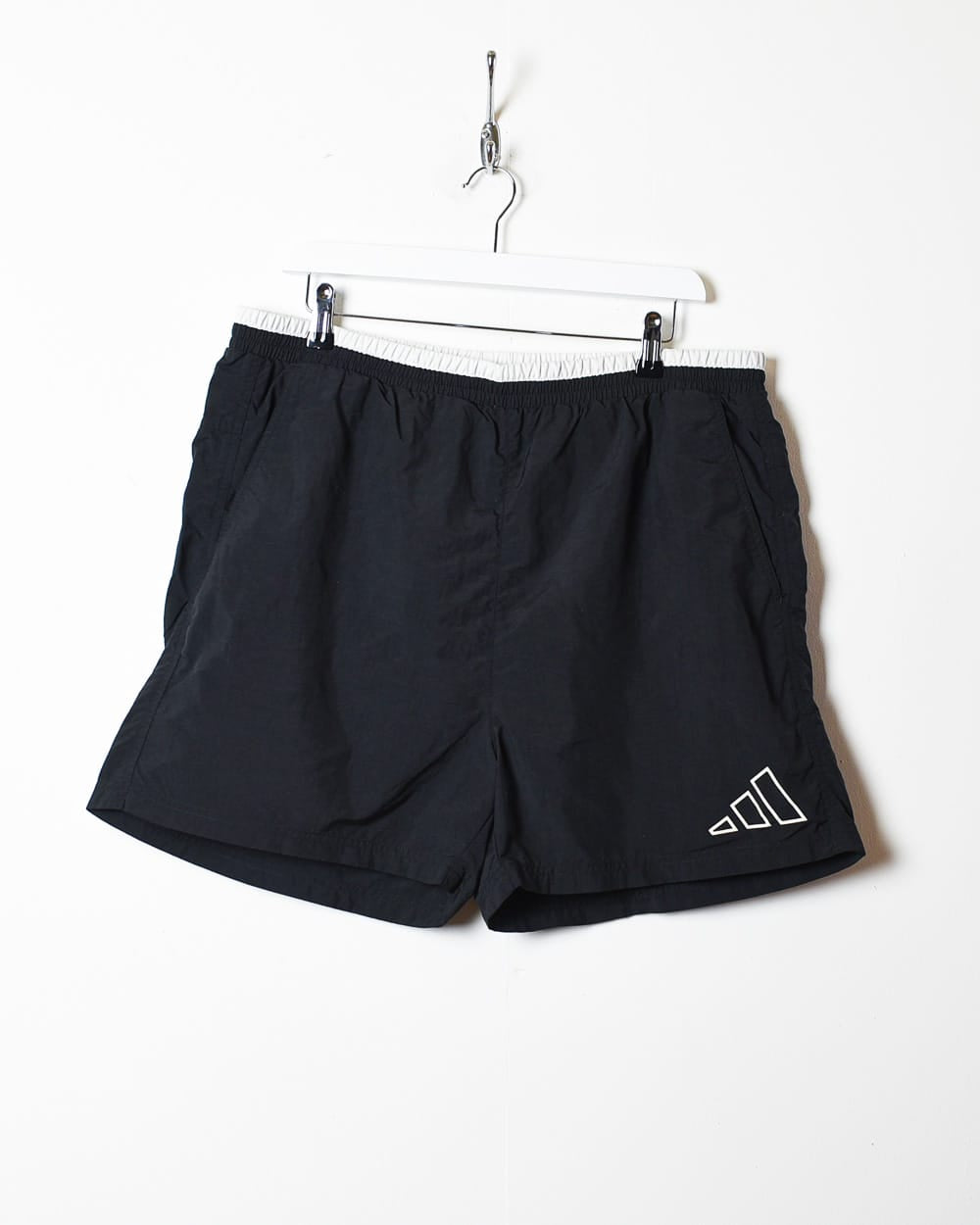 Black Adidas Mesh Shorts - X-Large