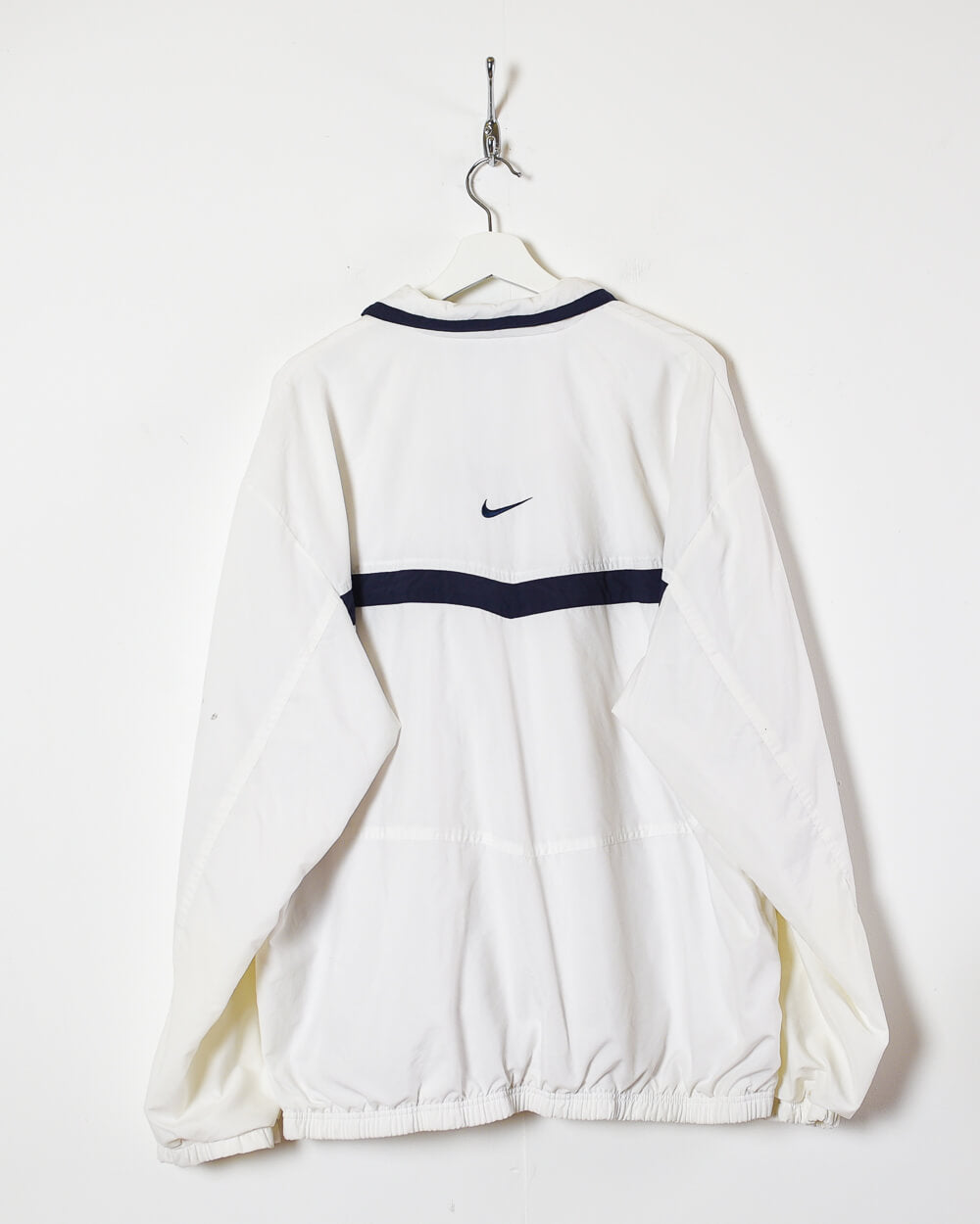White Nike Windbreaker Jacket - X-Large