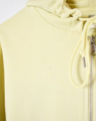Yellow Nike Zip-Through Hoodie - Medium