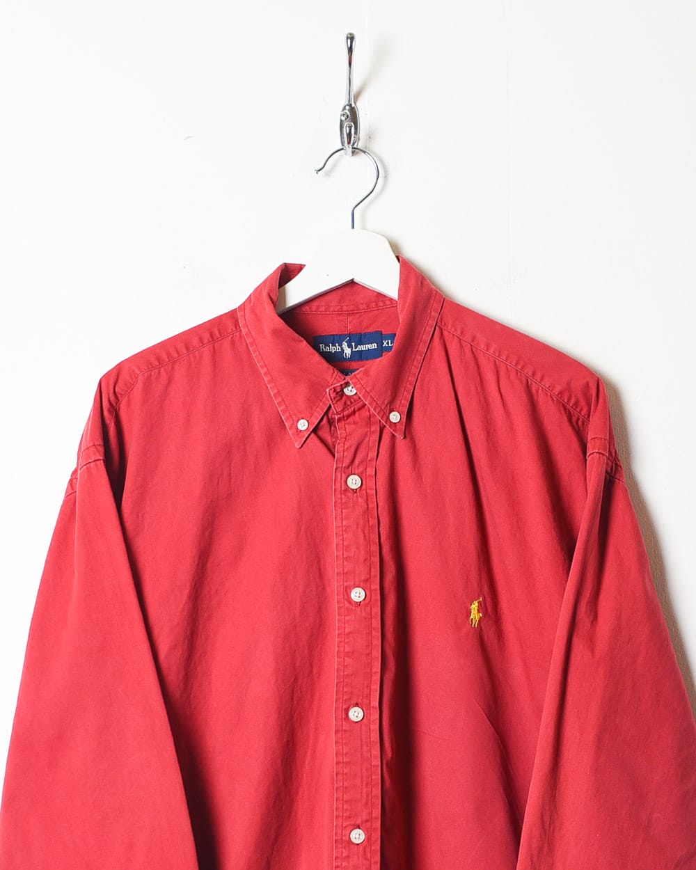 Red Polo Ralph Lauren Shirt - X-Large