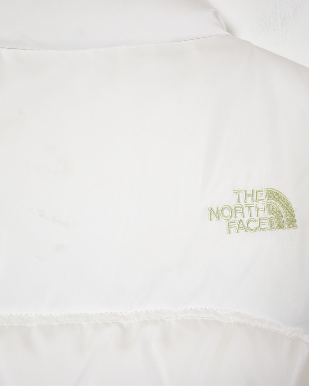 White The North Face Women's 700 Down Gilet - Medium
