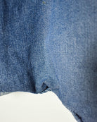 Blue Carhartt Fleece Lined Denim Shirt - XX-Large