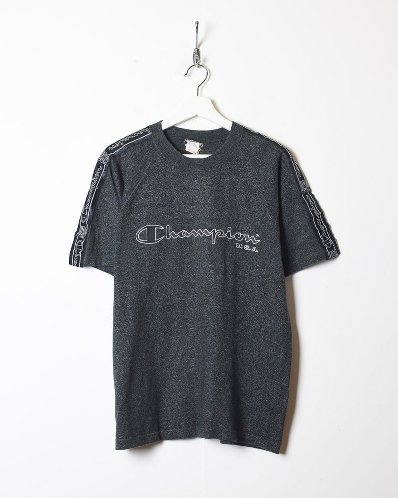 Black Champion USA T-Shirt - Medium