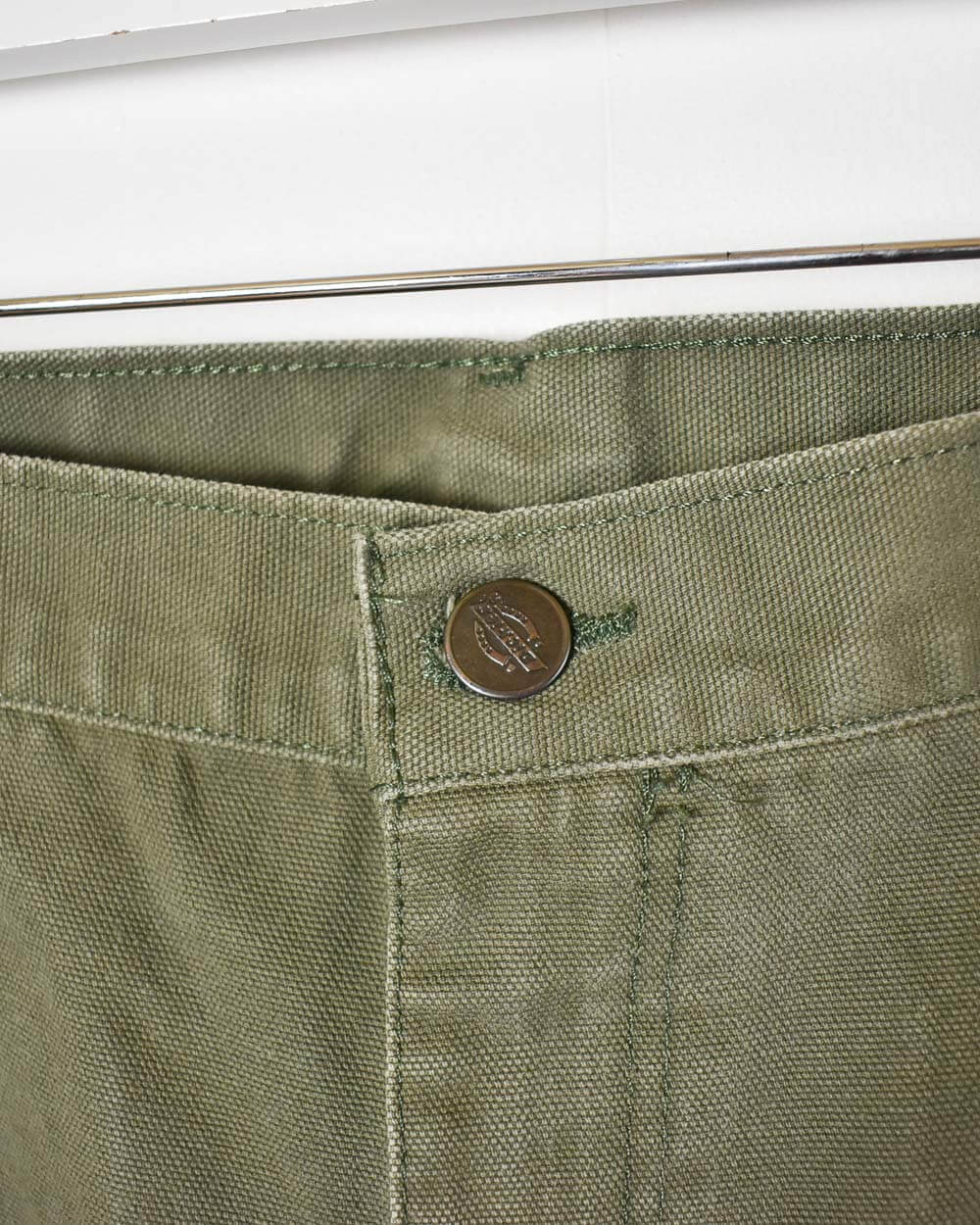 Khaki Dickies Acid Spalshed Carpenter Jeans - W38 L30