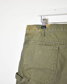 Khaki Dickies Acid Spalshed Carpenter Jeans - W38 L30