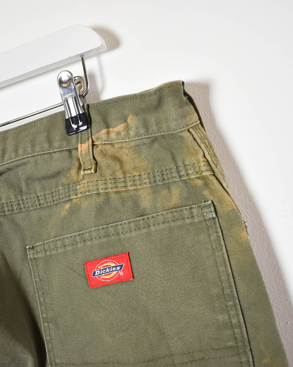 Khaki Dickies Acid Spalshed Carpenter Jeans - W38 L30