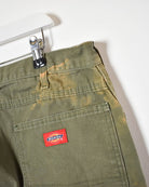 Khaki Dickies Acid Spalshed Carpenter Jeans - W38 L30