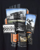 Black Harley Davidson Museum Milwaukee Wisconsin Graphic T-Shirt - Small