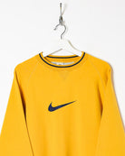 Yellow Nike Sweatshirt - Large