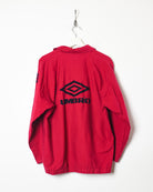 Red Umbro Drill Pullover Jacket - Medium