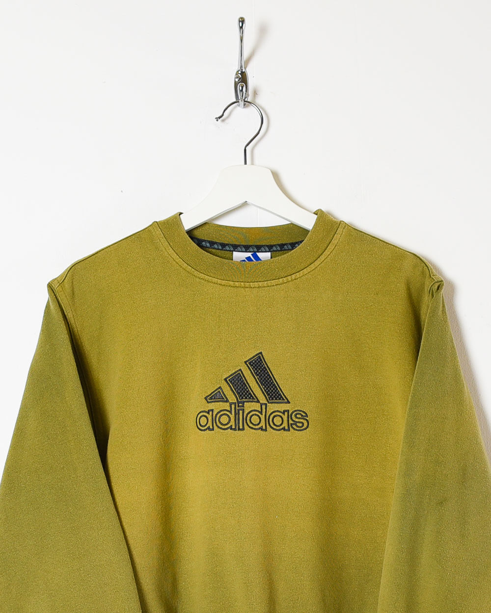Khaki Adidas Sweatshirt - Small