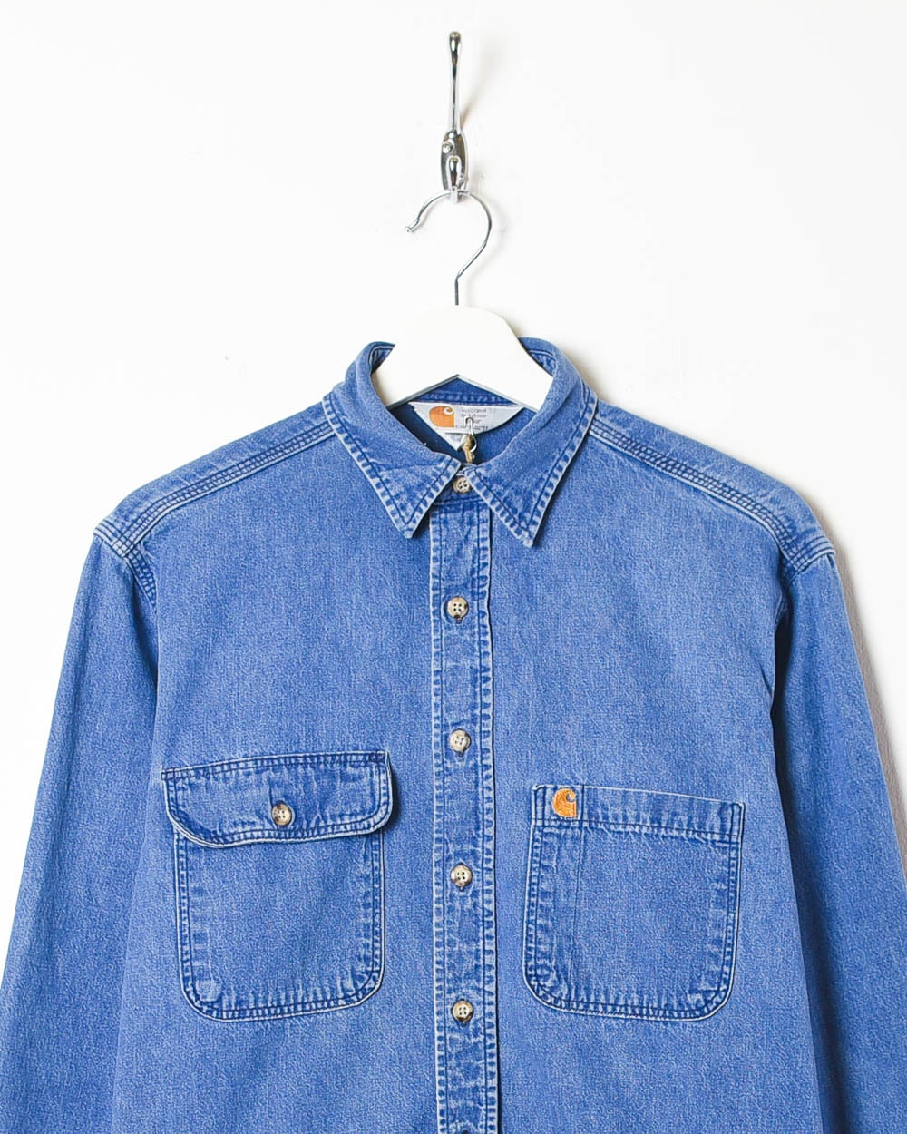 Blue Carhartt Denim Shirt - Medium