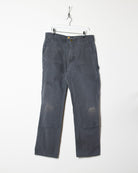 Grey Carhartt Double Knee Carpenter Jeans - W36 L32
