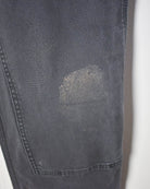 Grey Carhartt Double Knee Carpenter Jeans - W36 L32