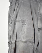 Grey Carhartt Double Knee Carpenter Jeans - W34 L34
