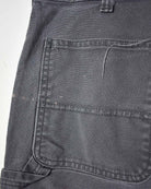 Grey Carhartt Double Knee Carpenter Jeans - W36 L32