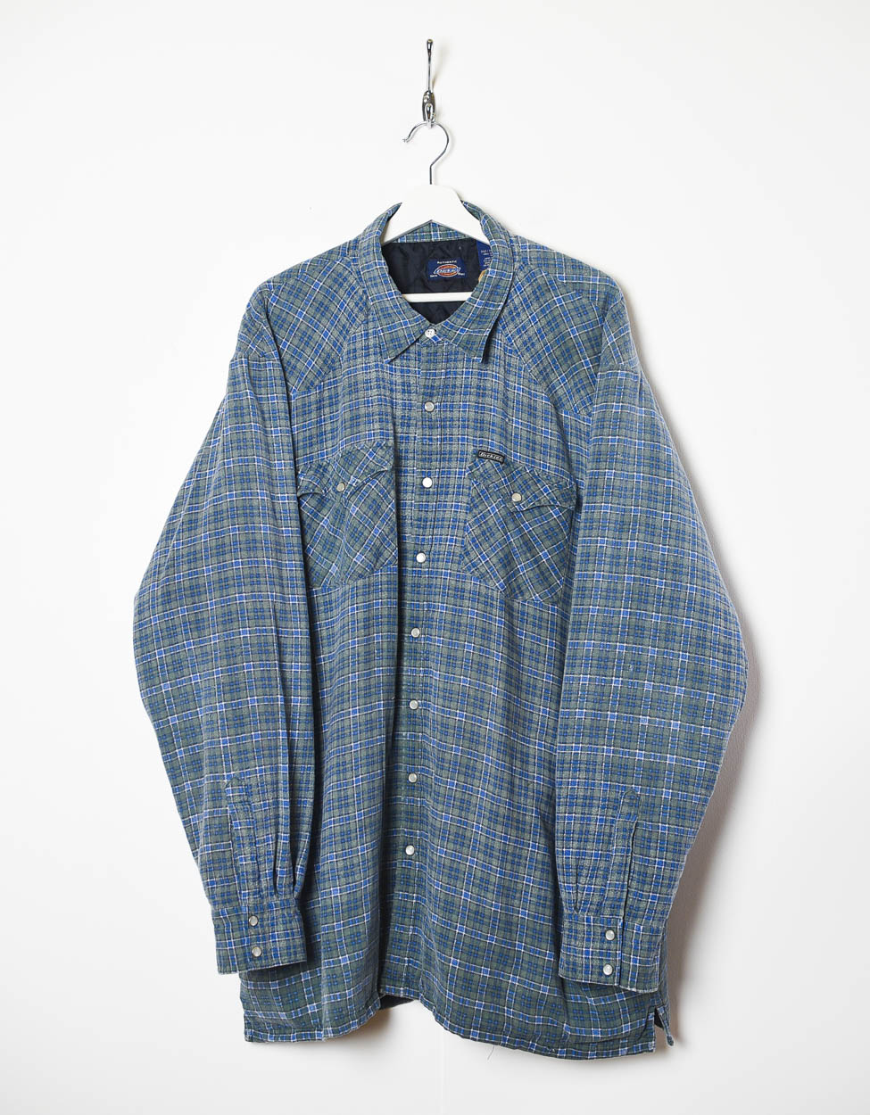 Green Dickies Padded Flannel Overshirt - XX-Large
