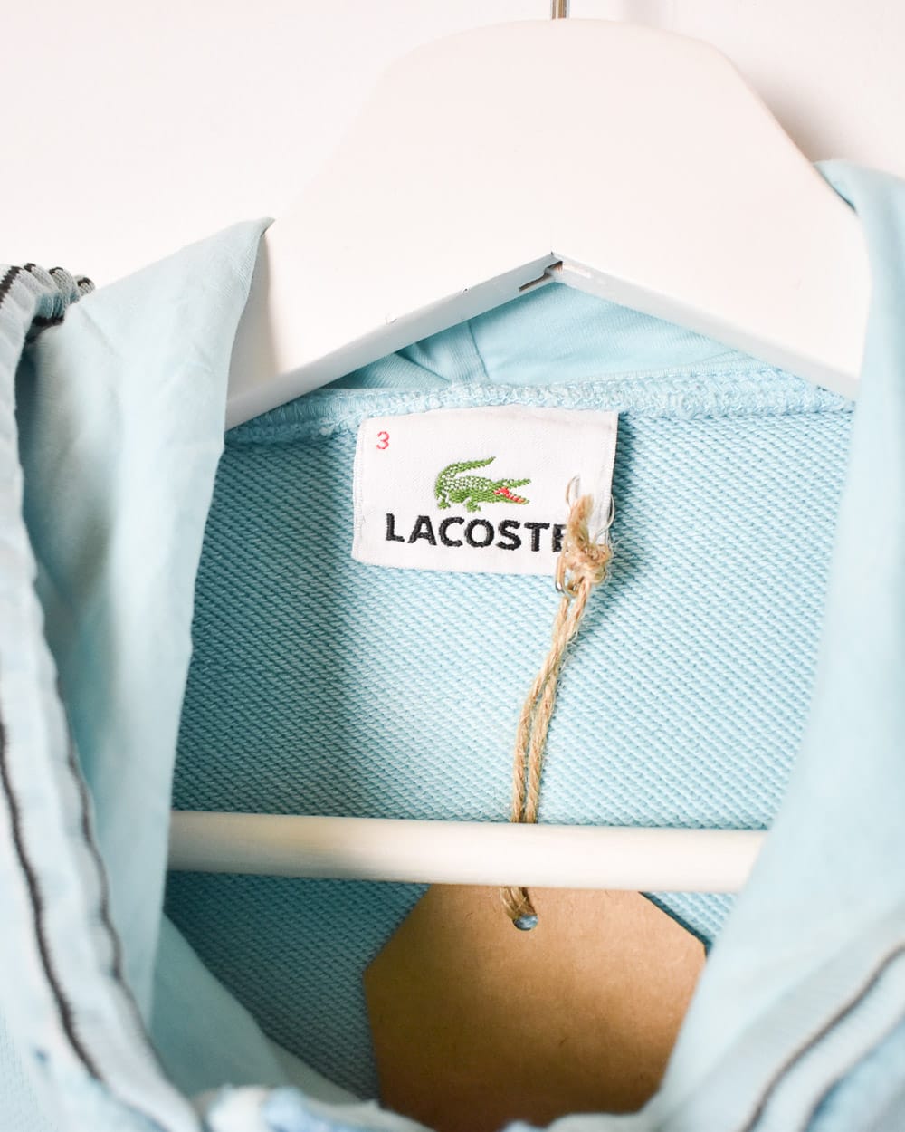 Baby Lacoste Zip-Through Hoodie - Small Women's