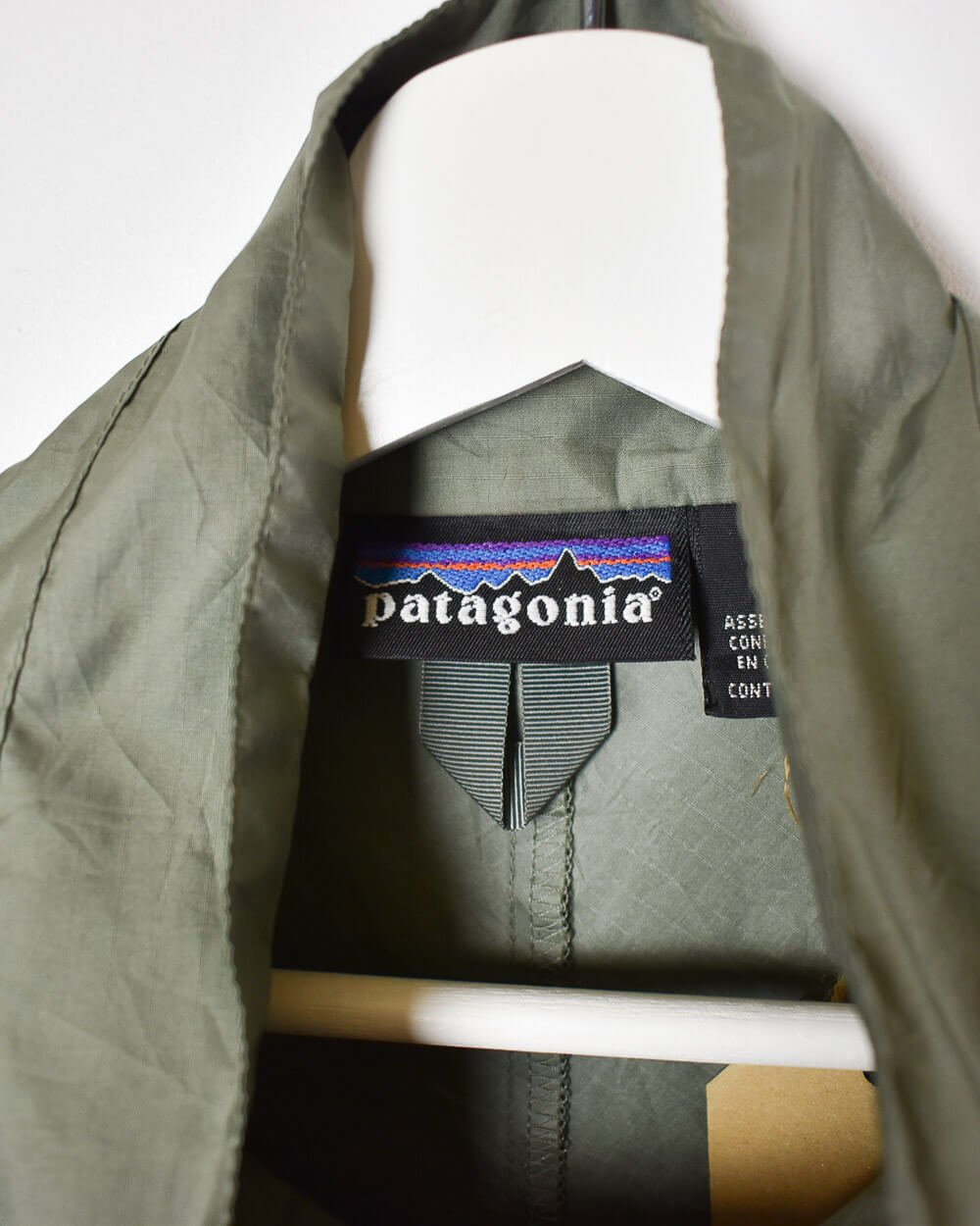 Khaki Patagonia Lightweight Jacket - Large