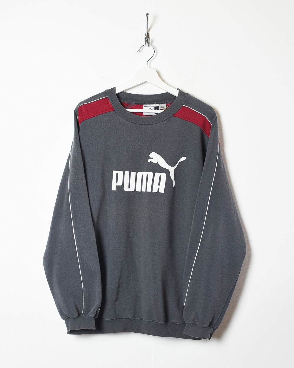 Grey Puma Sweatshirt - Large